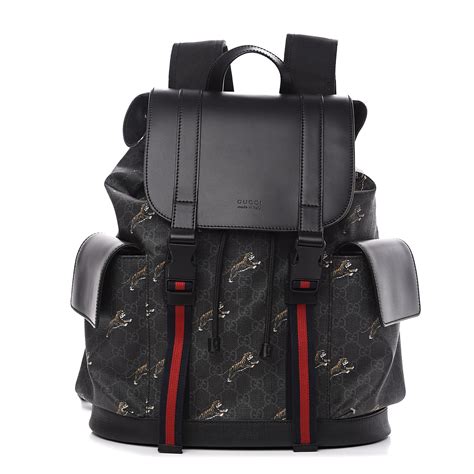 gucci backpack supreme dupe|gucci supreme backpack tiger.